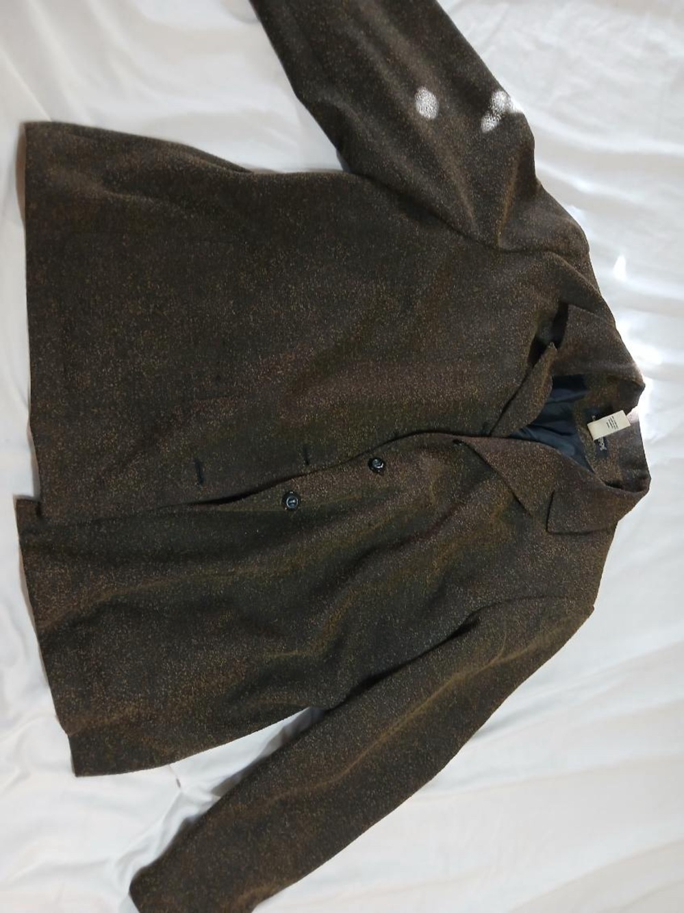Arbor Brown Tweed Pea Coat